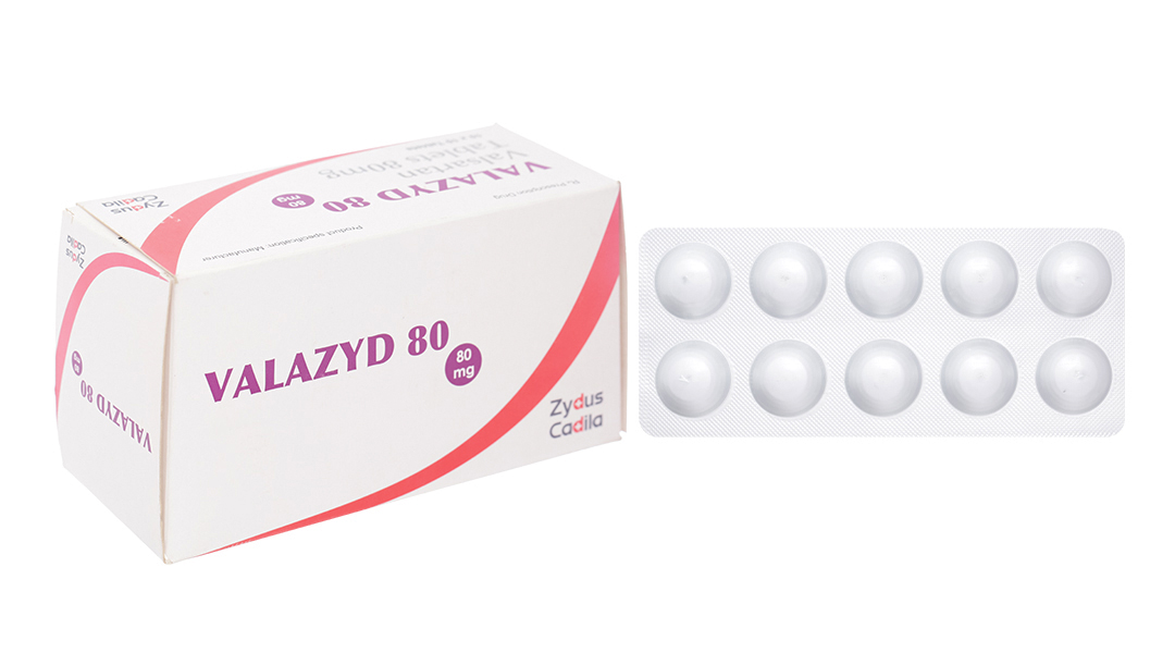 Valazyd Valsartan 80mg hộp 100 viên nén Zydus Cadila