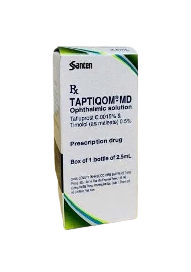 Nhỏ mắt Taptiqom-MD chai 2.5ml Santen