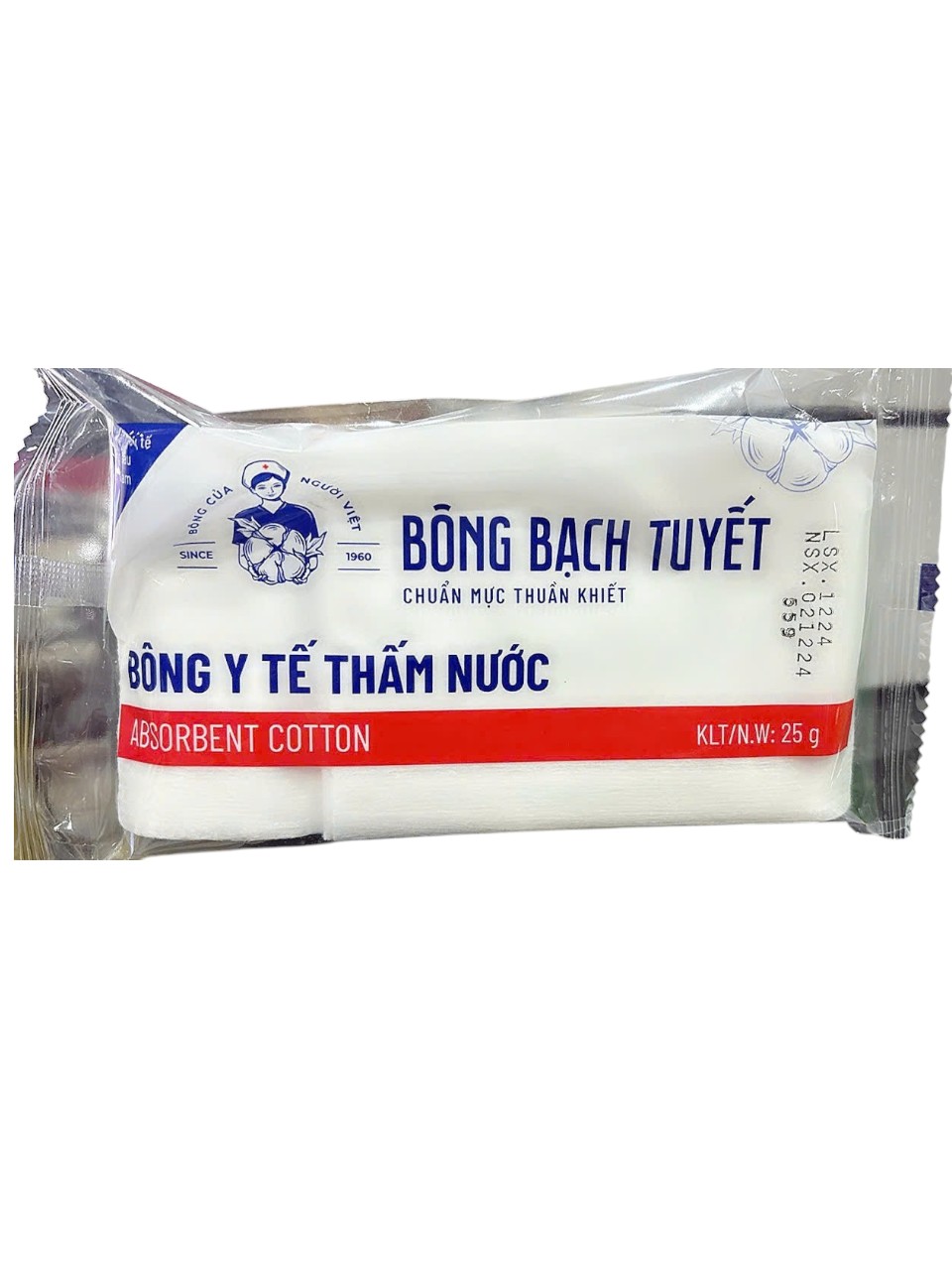 Bông 25g Bạch Tuyết