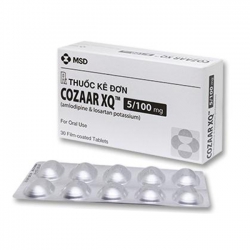 Cozaar XQ 5/100mg hộp 3 vỉ x 10 viên nén Organon