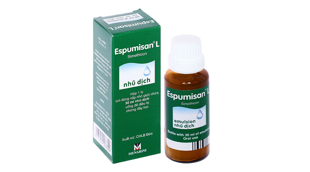 Espumisan L Simethicone 40mg lọ 30ml Menarini