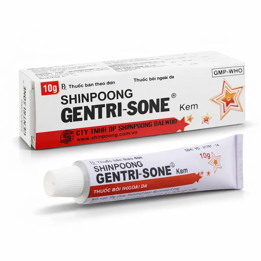 Shinpoong Gentrisone tuýp 10g Shinpoong Daewoo