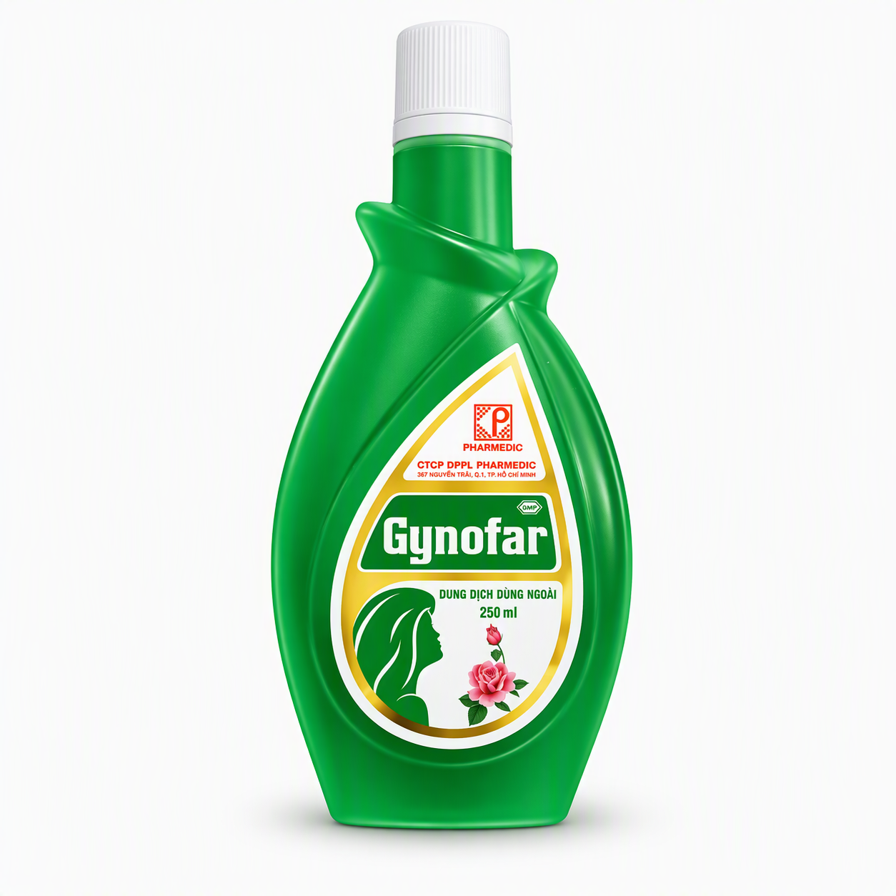 Gynofar vệ sinh phụ nữ lọ 250ml Pharmedic