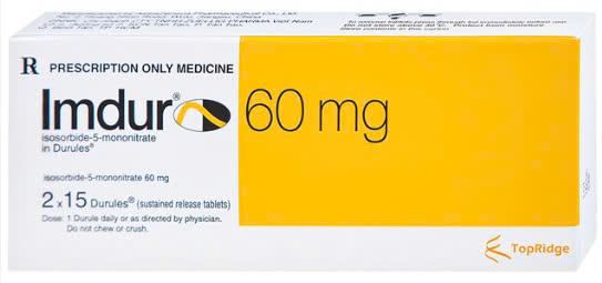 Imdur 60mg hộp 2 vỉ x 15 viên nén Astra