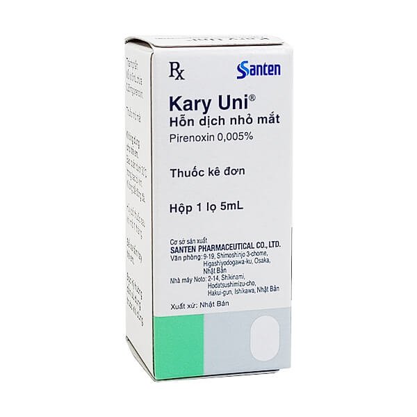 Kary Uni Pirenoxin 0.005% nhỏ mắt 5ml Nhật