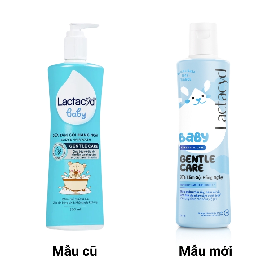 Lactacyd BB Gentle Care cho trẻ em lọ 250ml Sanofi