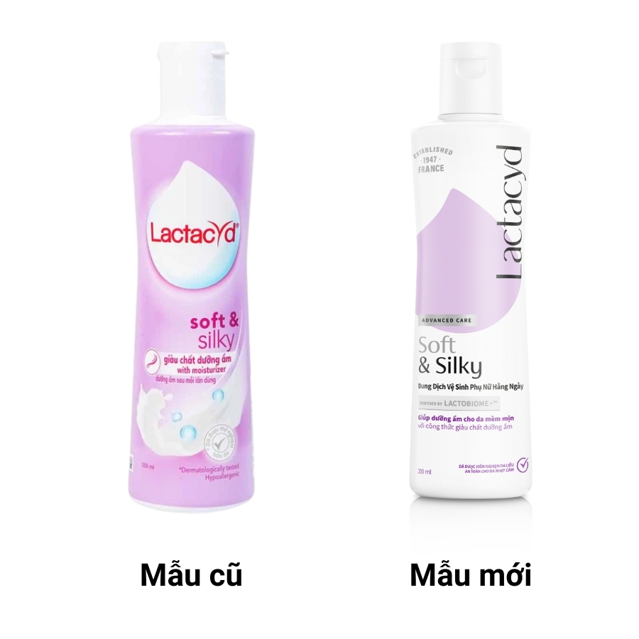Lactacyd Soft Silky dung dịch vệ sinh PN lọ 250ml Sanofi