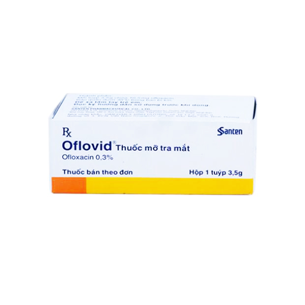 Oflovid Ofloxacin 0.3% Tube 3.5g Santen