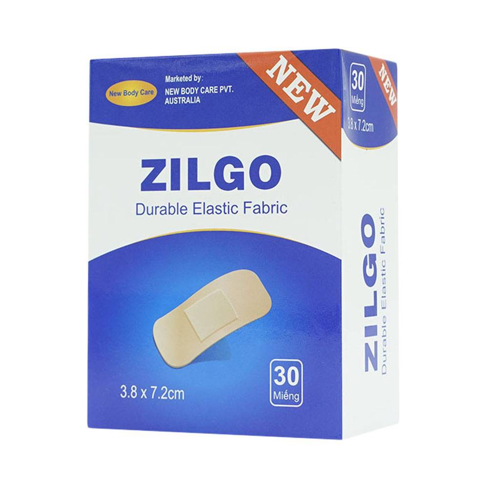 Zilgo Durable Elastic Fabric ngón to 3.8x7.2cm 30 miếng Nam Hà