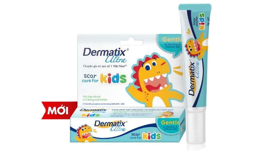 Dermatix Ultra kids cho trẻ từ 3 tháng tuổi hộp 1 tuýp 5g Menarini