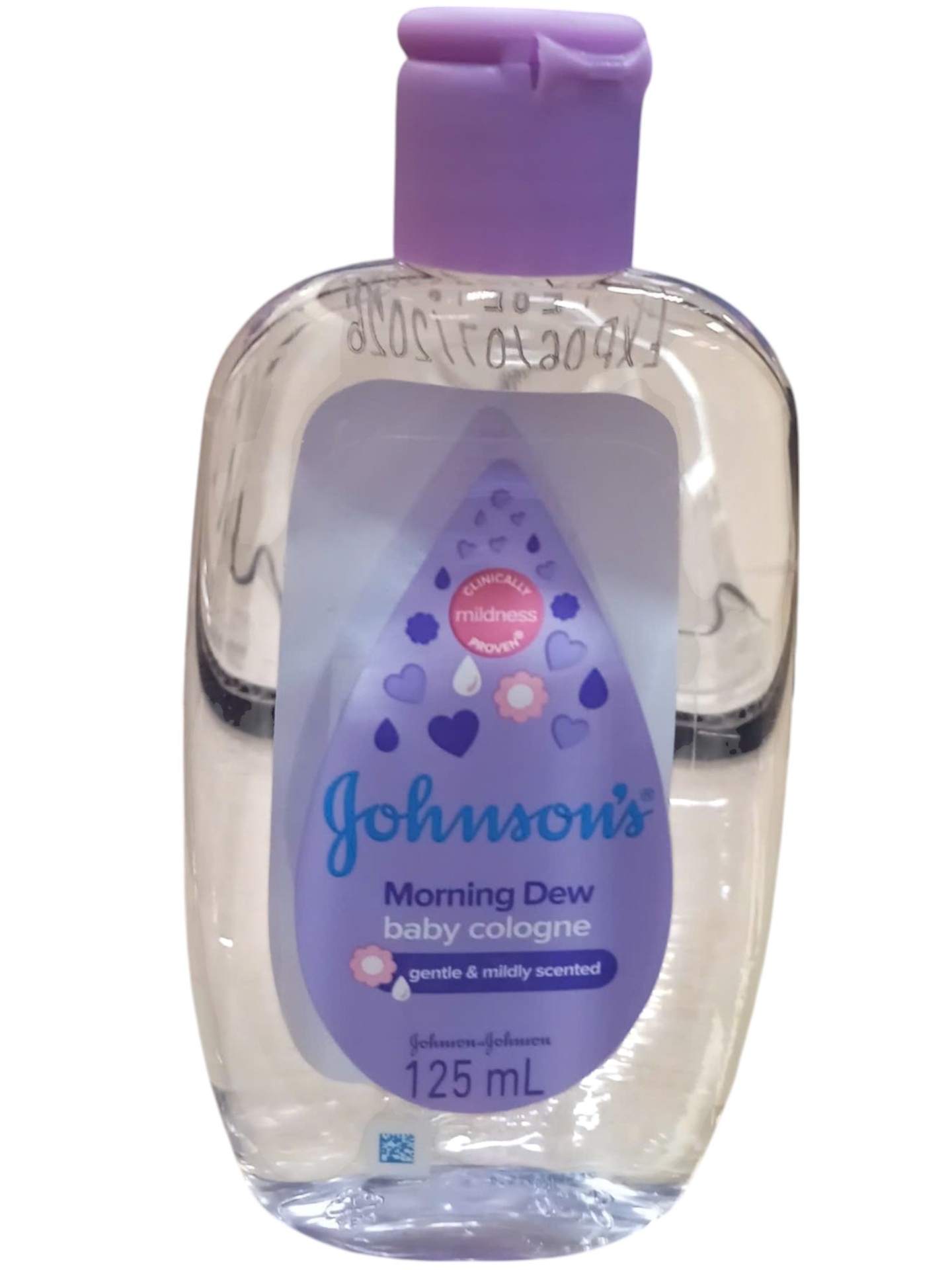 Dầu thơm trẻ em Johnson tím hương ban mai chai 125ml Thái Lan
